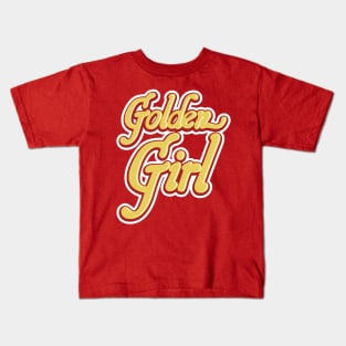 San Francisco Football Golden Girl Kids T-Shirt